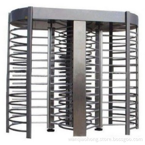CE Approved Stainles Steel Full Height Turnstile Gate